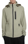 Moose Knuckles Peyton Hooded Jacket In Sage