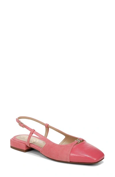 Sam Edelman Kara 2 Slingback Flat In Rose Quartz