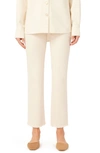 Dl1961 Patti Straight Leg High Rise Jeans In Ecru (vintage)
