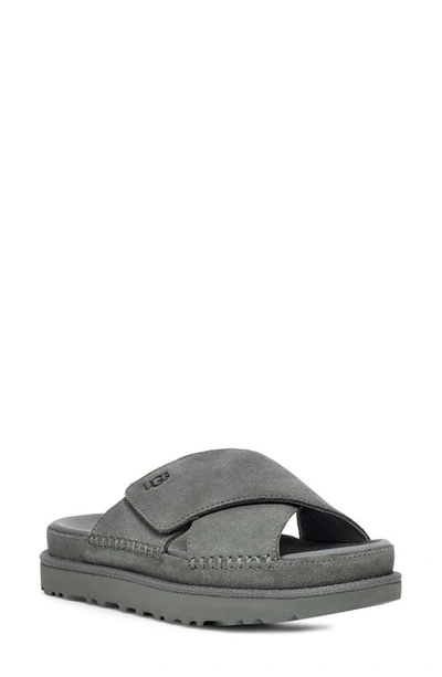 Ugg Goldenstar Crossover Slide Sandal In Rainstorm