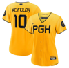 NIKE NIKE BRYAN REYNOLDS GOLD PITTSBURGH PIRATES CITY CONNECT REPLICA PLAYER JERSEY
