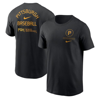 NIKE NIKE  BLACK PITTSBURGH PIRATES CITY CONNECT DOUBLE T-SHIRT