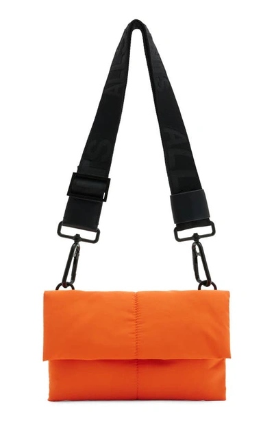 Allsaints Ezra Crossbody Bag In Pyrrole Orange