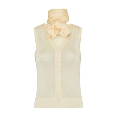 Jacquemus The Maestra Top In Light_yellow