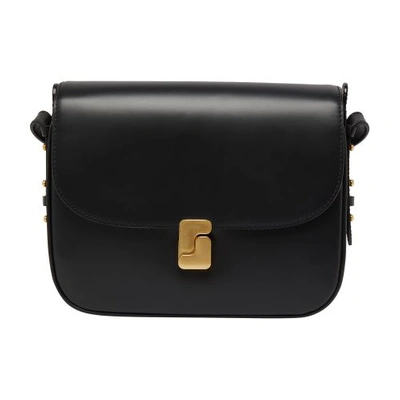 Soeur Bellissima Maxi Crossbody Bag In Noir