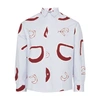 Jacquemus La Chemise Simon Cotton Shirt In Monogramme_red_light_blue