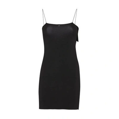 Jacquemus The Aro Mini Dress In Black