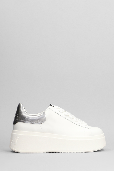 ASH MOBY SNEAKERS IN WHITE LEATHER