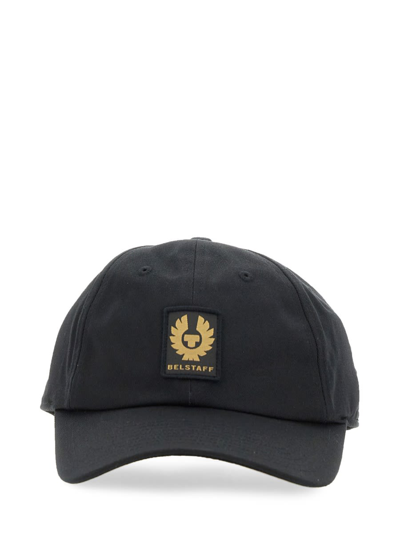 Belstaff Hat With Logo In Black