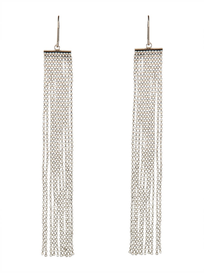 Isabel Marant Pendant Earrings In Silver