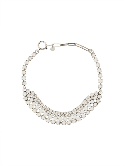 Isabel Marant Brass Necklace In Silver