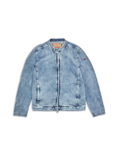 Diesel D-glory Straight Hem Denim Jacket In 1