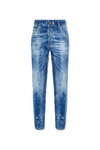 Dsquared2 Super Twinky Mid-rise Skinny Jeans In Navy Blue