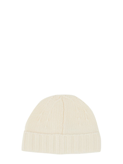 Stone Island Beanie Hat In V0099 Natural