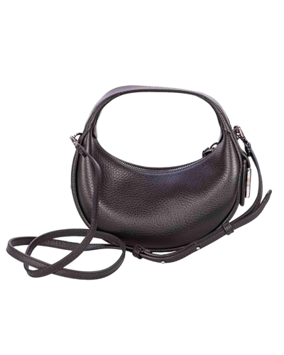Hogan H-bag Leather Crossbody Bag In Black