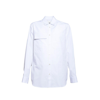 Jil Sander Long Sleeve Button-up Shirt In Bianco