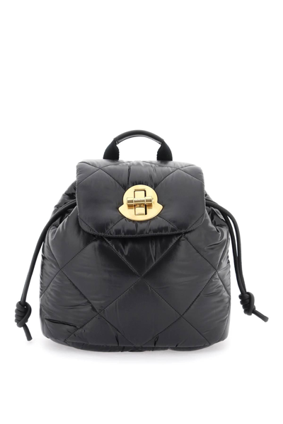 Moncler Puff Backpack In Black