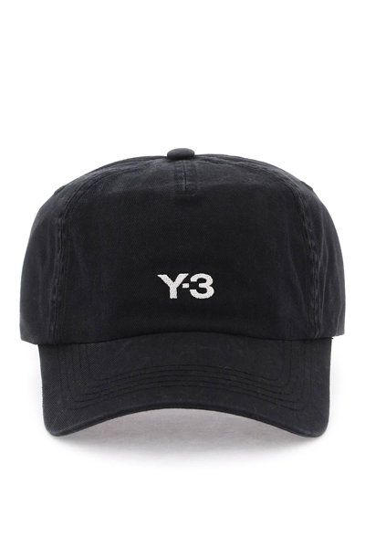 Y-3 Baseball Cap For Dads In Black