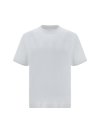 Brunello Cucinelli T-shirt In Bianco+perla
