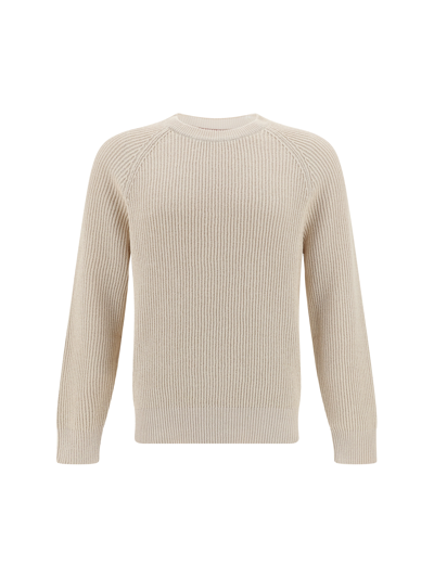 Brunello Cucinelli Sweater In Corda