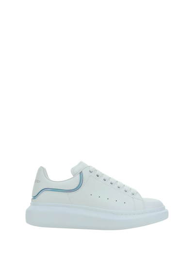 Alexander Mcqueen Sneakers In White/paradise Blue