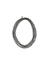 BRUNELLO CUCINELLI PRECIOUS LOOPS NECKLACE