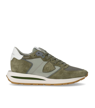 Philippe Model Tropez Haute Low Mondial Green Trainer