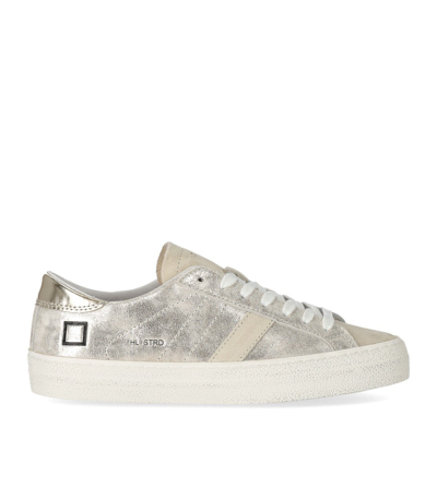Date Hill Low Stardust Platinum Sneaker In Gold