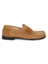 LOEWE MEN'S CAMPO SUEDE LOAFERS
