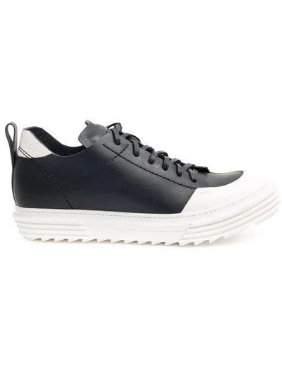 Artselab Lace-up Platform Sneakers - Black