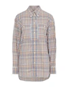 Isabel Marant Woman Shirt Military Green Size 6 Cotton In Green