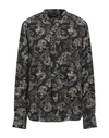 Isabel Marant Woman Top Black Size 8 Silk In Black