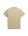 Polo Ralph Lauren Classic Fit Jersey Crewneck T-shirt Man T-shirt Khaki Size L Cotton In Beige
