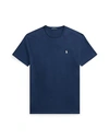 Polo Ralph Lauren Classic Fit Jersey Crewneck T-shirt Man T-shirt Navy Blue Size L Cotton