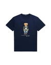 Polo Ralph Lauren Polo Bear Newport Classic-fit T-shirt In Blue