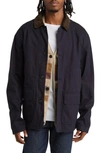 One Of These Days X Woolrich 3-in-1 Jacket In Navy/ Brown