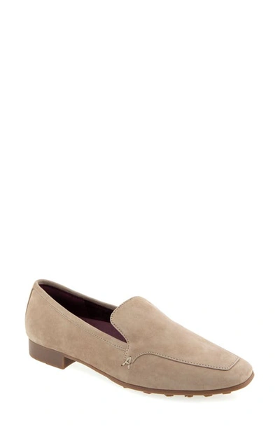 Aerosoles Paynes Tailored-loafer In Trench Coat Suede