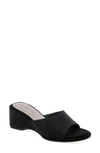 Aerosoles New Year Studded Mule In Black/ Black