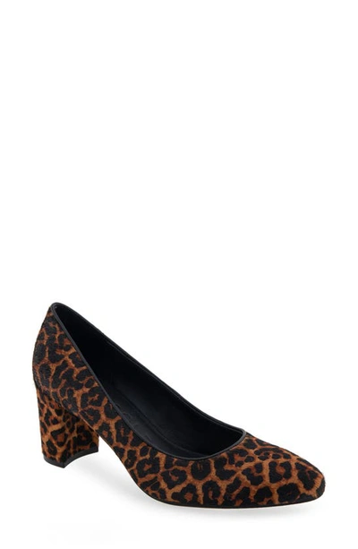 Aerosoles Betsy Dress-pump-high In Leopard Calf Hair