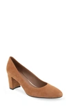 Aerosoles Betsy Pump In Tan Suede