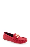 Aerosoles Women's Gaby Casual Loafer In Racing Red Leather