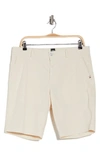 Hugo Boss Slice Shorts In Open White
