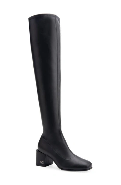 Aerosoles Women's Oreti Tall Dress Boot Mid Heel In Black