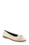 Aerosoles Bia Casual-flat In Eggnog Leather