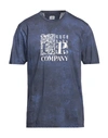 C.p. Company C. P. Company Man T-shirt Navy Blue Size Xl Cotton In Navy Blue
