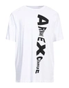 Armani Exchange Man T-shirt White Size Xxl Cotton