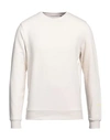 Grey Daniele Alessandrini Man Sweater Cream Size 42 Cotton In White
