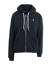 Polo Ralph Lauren Logo Zip Sweatshirt In Black