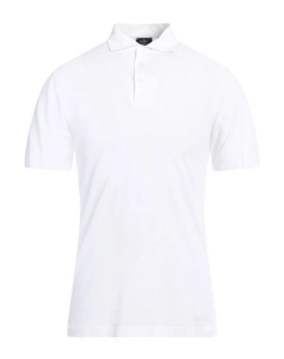 Barba Napoli Man Polo Shirt White Size 48 Cotton