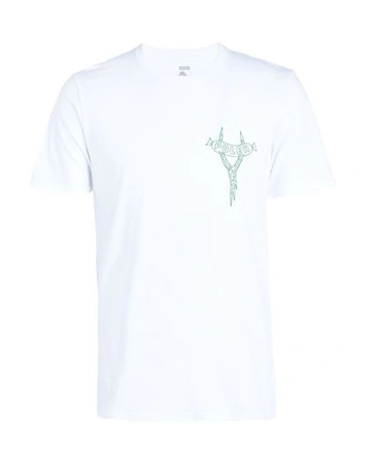 Poler Sasclops Hockey T-shirt Man T-shirt White Size L Cotton, Polyester